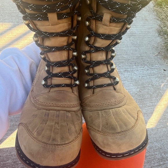 Sorel Whistler Tall Leather Waterproof Winter Snow boots - Picture 7 of 8